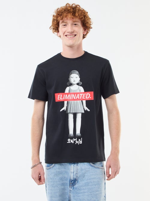 Camiseta 'Sun city' 'El Juego del Calamar' 'Netflix' de algodón - Kiabi