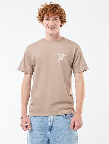Camiseta 'Sun city' 'One piece' de algodón