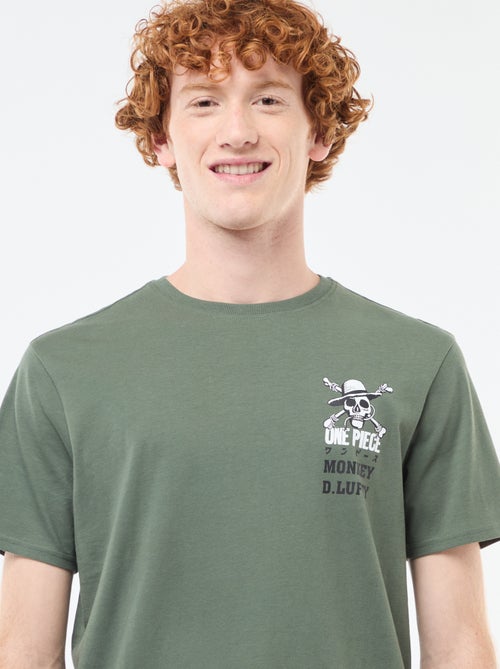 Camiseta 'Sun city' 'One piece' de algodón - Kiabi