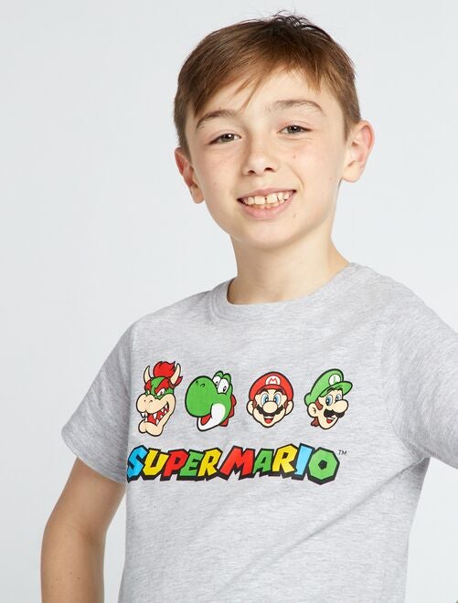 Camiseta super mario niño sale