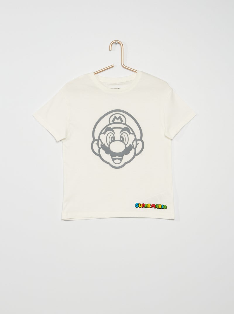 Camiseta 'Super Mario' BLANCO - Kiabi