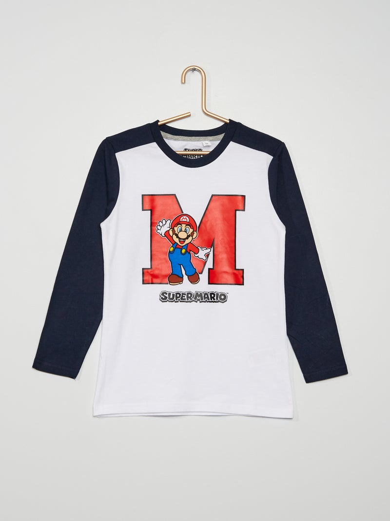 Camiseta 'Super Mario' BLANCO - Kiabi