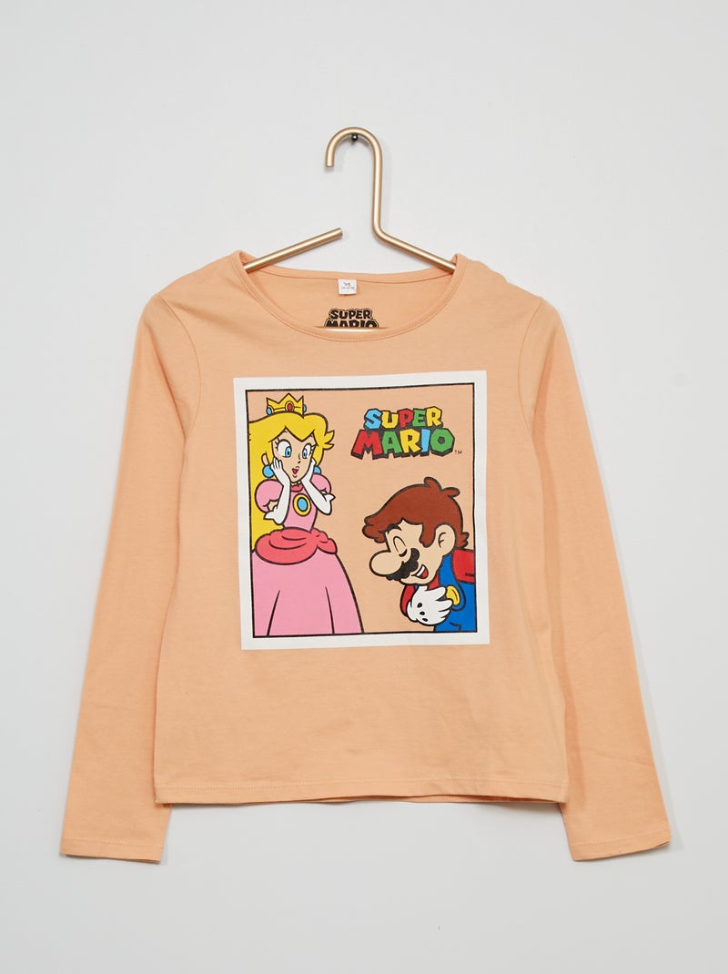 Camiseta 'Super Mario' 'Peach' ROSA - Kiabi