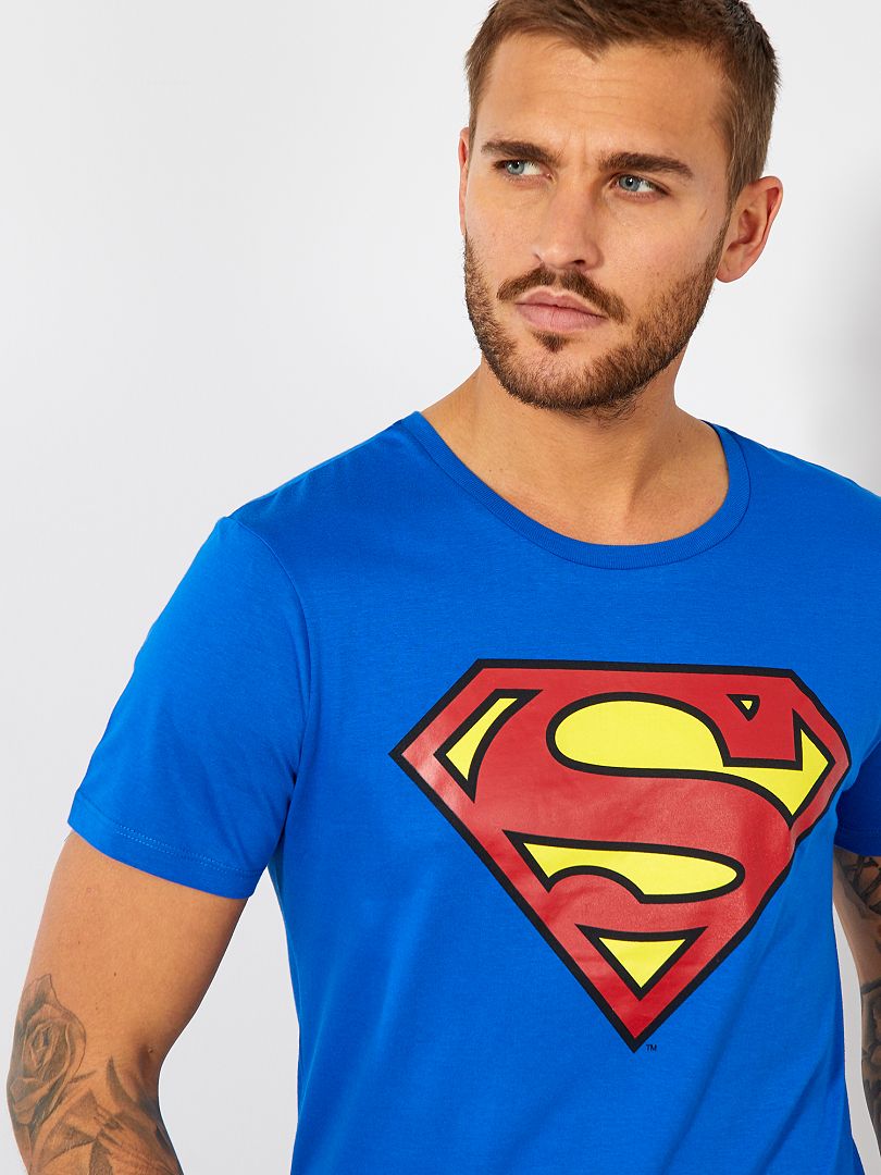 Camiseta 'Superman' azul - Kiabi