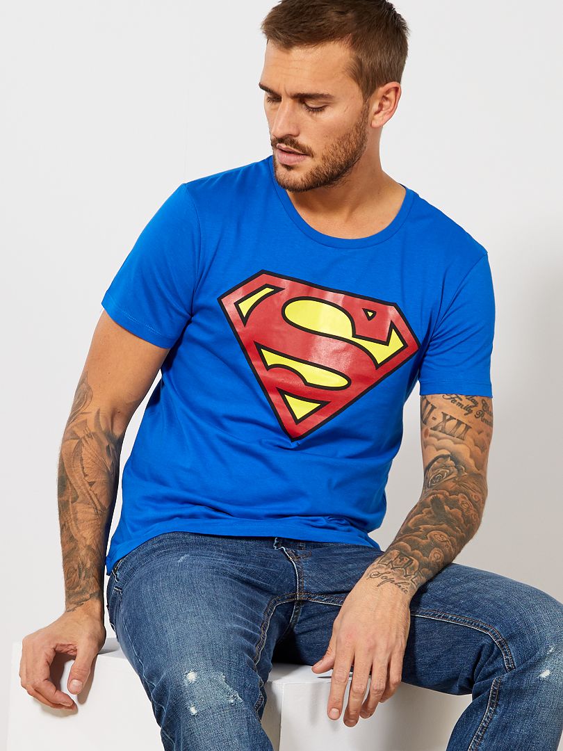 Camiseta 'Superman' azul - - 13.00€
