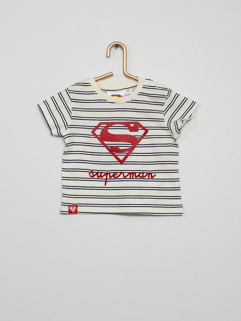 Camiseta 'Superman' BLANCO - Kiabi