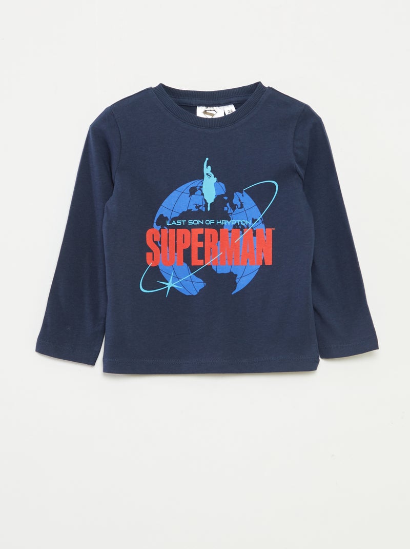 Camiseta 'Superman' 'DC Comics' Negro - Kiabi