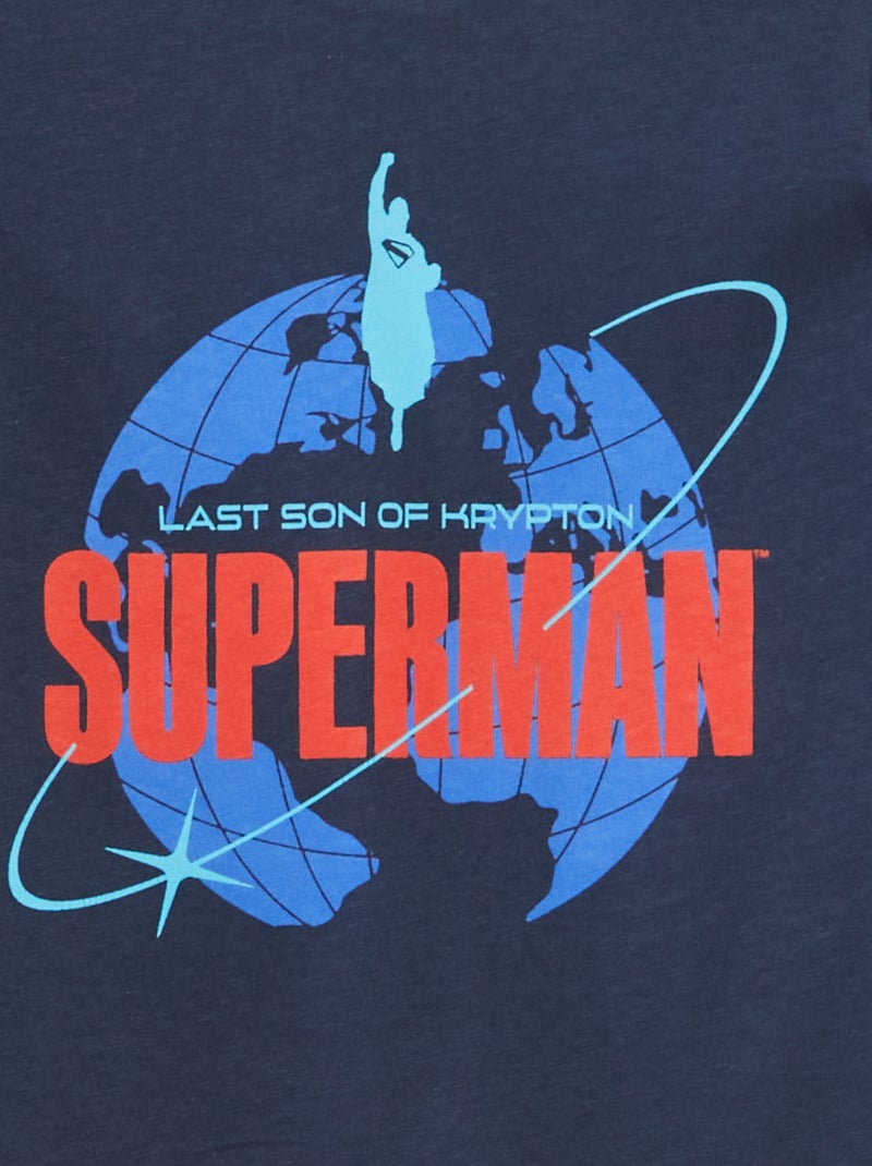 Camiseta 'Superman' 'DC Comics' Negro - Kiabi
