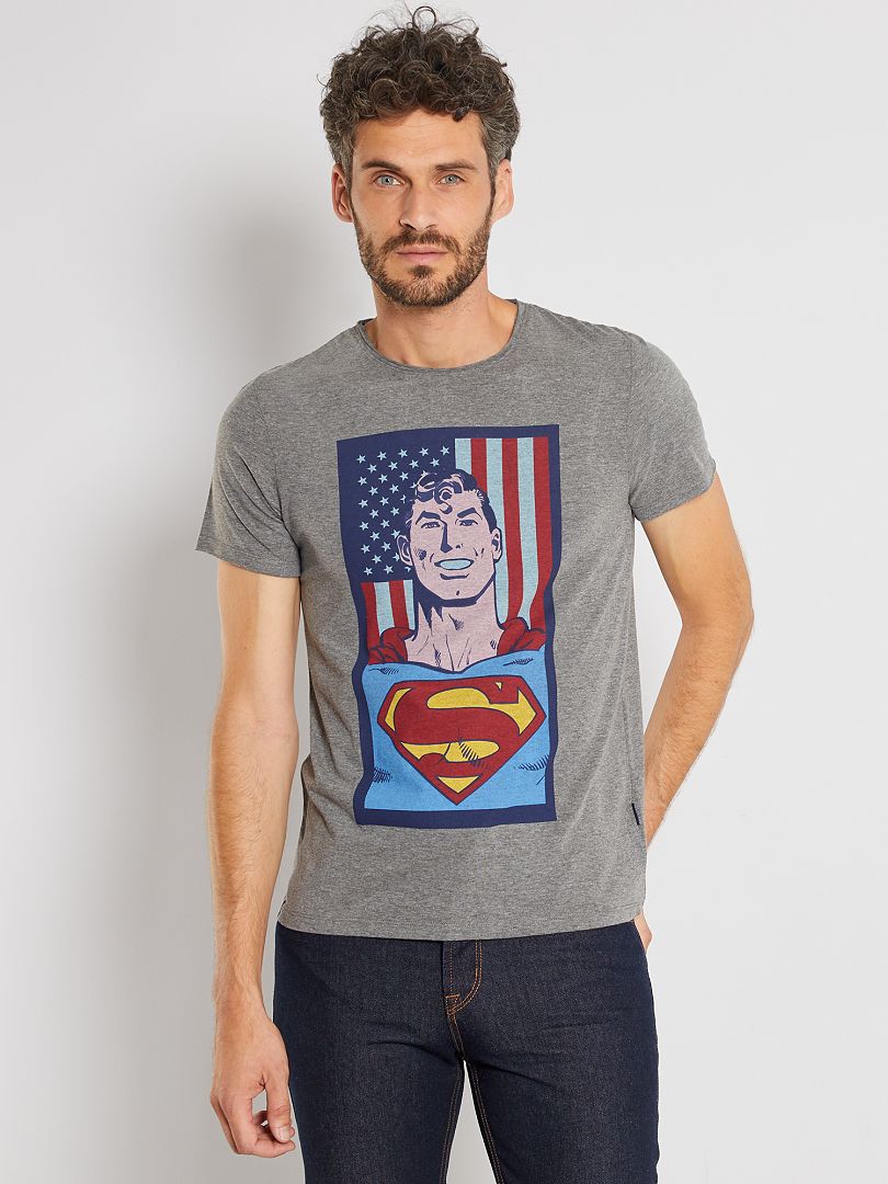 Camiseta 'Superman' - azul - Kiabi - 13.00€