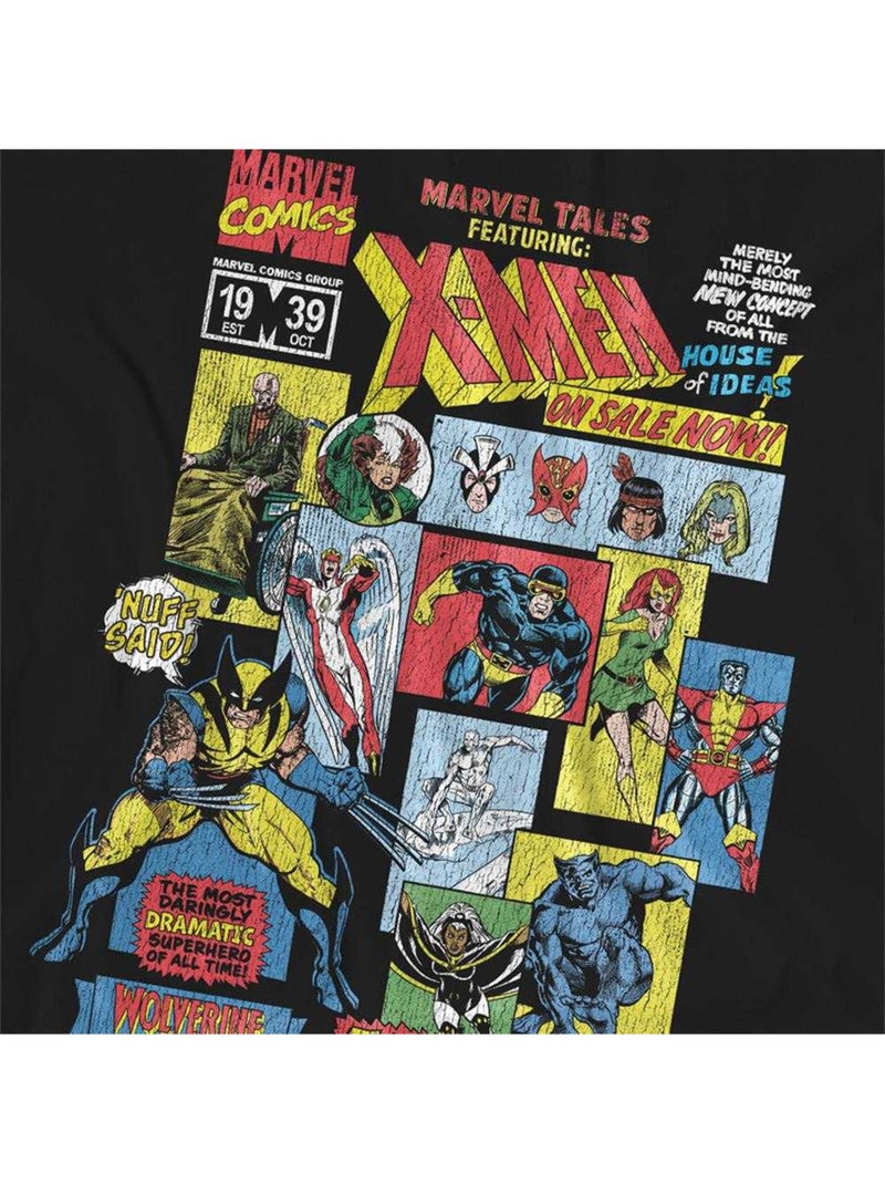 Camiseta tales para mujer - x-men Negro - Kiabi