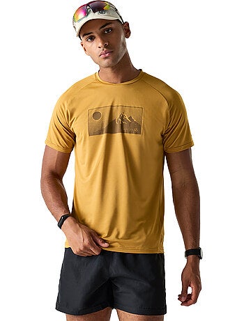 Camiseta tech ii diseño montaña de la luna para hombre - dare 2b