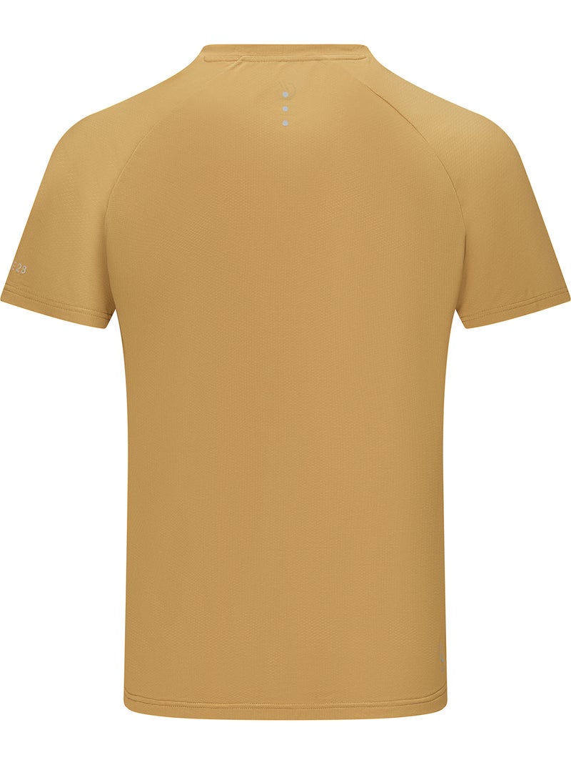 Camiseta tech ii diseño montaña de la luna para hombre - dare 2b Amarillo/Oro - Kiabi