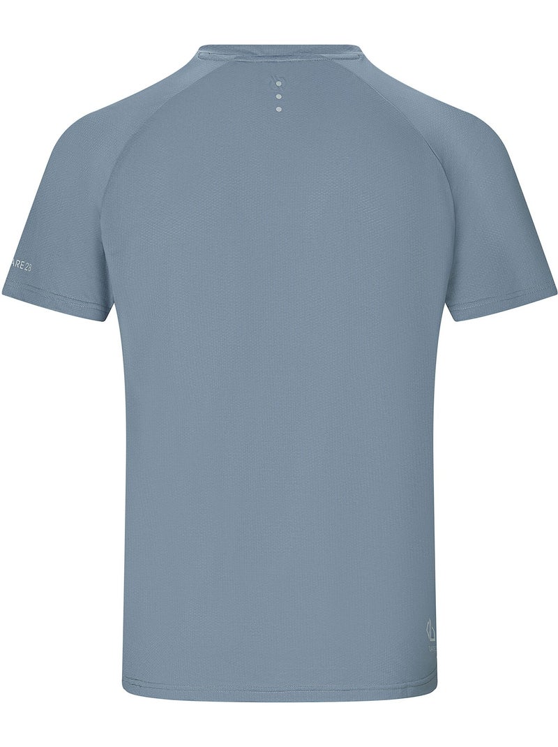 Camiseta tech ii diseño naturaleza para hombre - dare 2b Azul polar - Kiabi