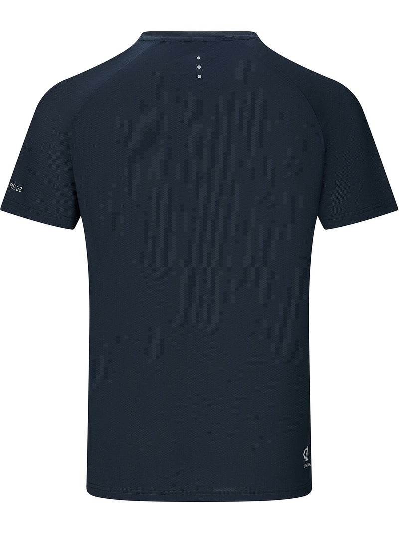 Camiseta tech ii diseño puntera de ciclista para hombre - dare 2b Azul marino - Kiabi