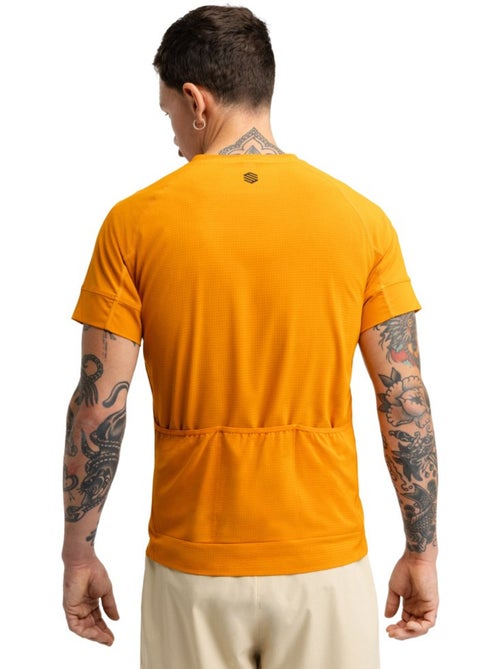 Camiseta técnica manga corta cicloturismo hombre ciclismo hombre pilgrim - Kiabi Camiseta técnica manga corta cicloturismo hombre ciclismo hombre pilgrim - Kiabi