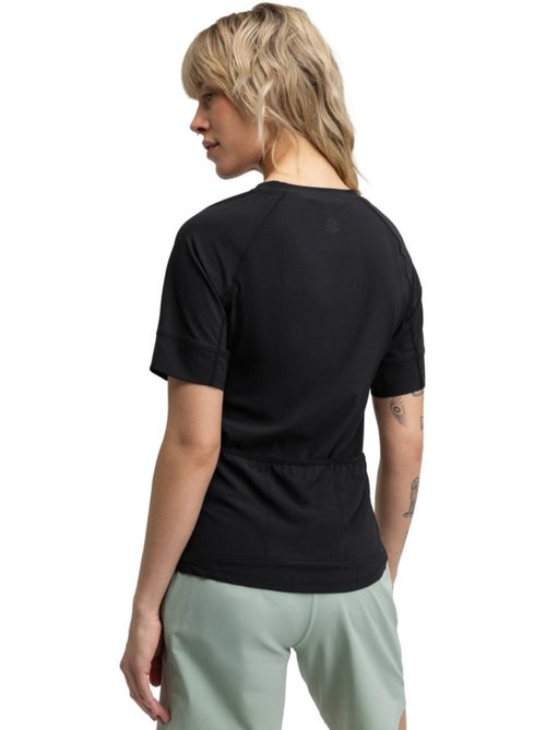 Camiseta técnica manga corta cicloturismo mujer ciclismo mujer map - Kiabi Camiseta técnica manga corta cicloturismo mujer ciclismo mujer map - Kiabi