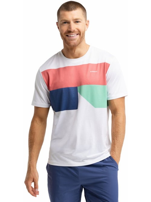 Camiseta técnica manga corta pádel hombre pádel hombre round erit - Kiabi Camiseta técnica manga corta pádel hombre pádel hombre round erit - Kiabi