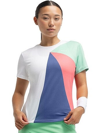 Camiseta técnica manga corta pádel mujer pádel mujer pesaro erit