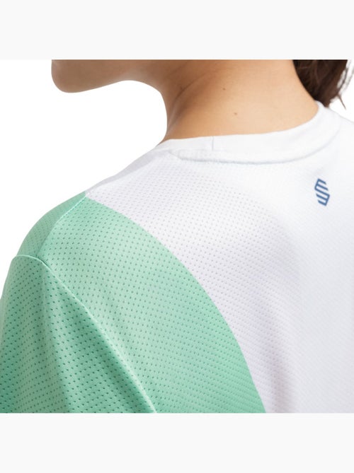 Camiseta técnica manga corta pádel mujer pádel mujer pesaro erit - Kiabi