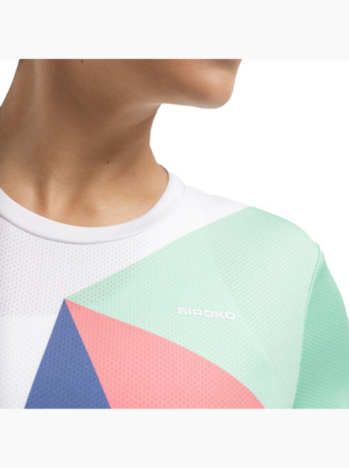 Camiseta técnica manga corta pádel mujer pádel mujer pesaro erit - Kiabi