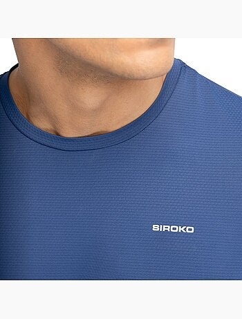 Camiseta técnica manga corta tenis hombre tenis hombre lob