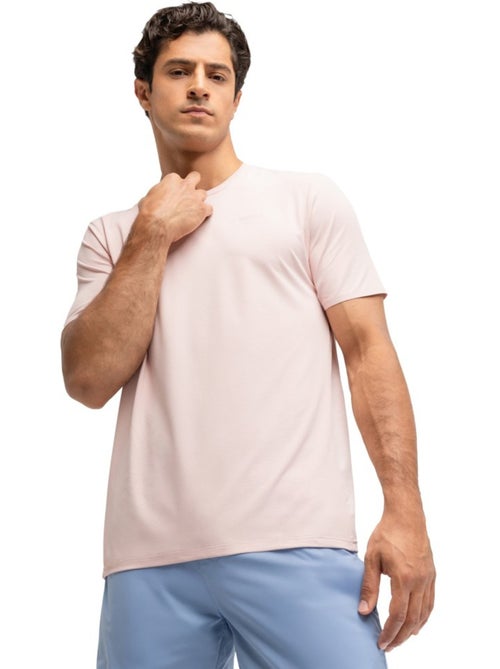 Camiseta técnica manga corta tenis hombre tenis hombre lob - Kiabi Camiseta técnica manga corta tenis hombre tenis hombre lob - Kiabi