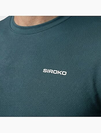 Camiseta técnica manga corta tenis hombre tenis hombre lob