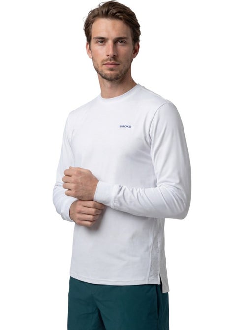 Camiseta técnica manga larga tenis hombre tenis hombre roma - Kiabi Camiseta técnica manga larga tenis hombre tenis hombre roma - Kiabi
