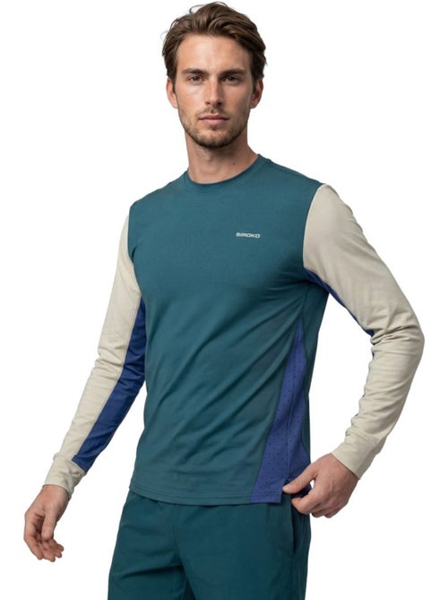 Camiseta técnica manga larga tenis hombre tenis hombre roma - Kiabi