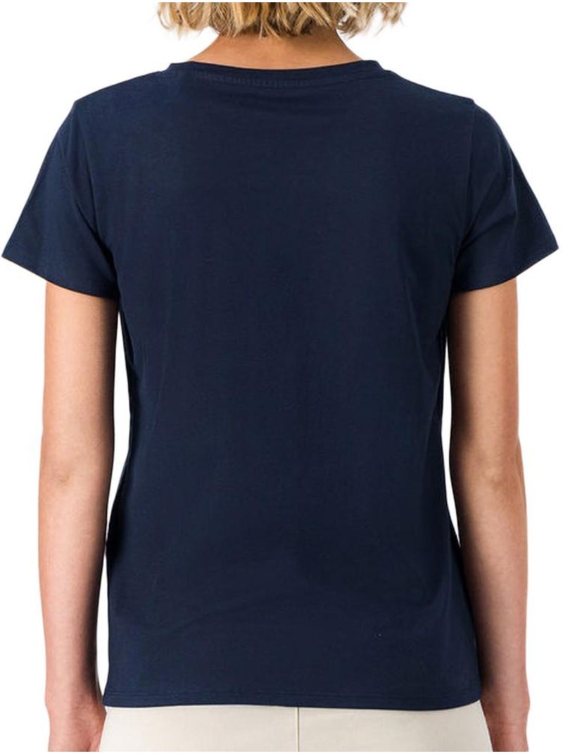 Camiseta teddy smith para mujer - estilo Azul marino - Kiabi