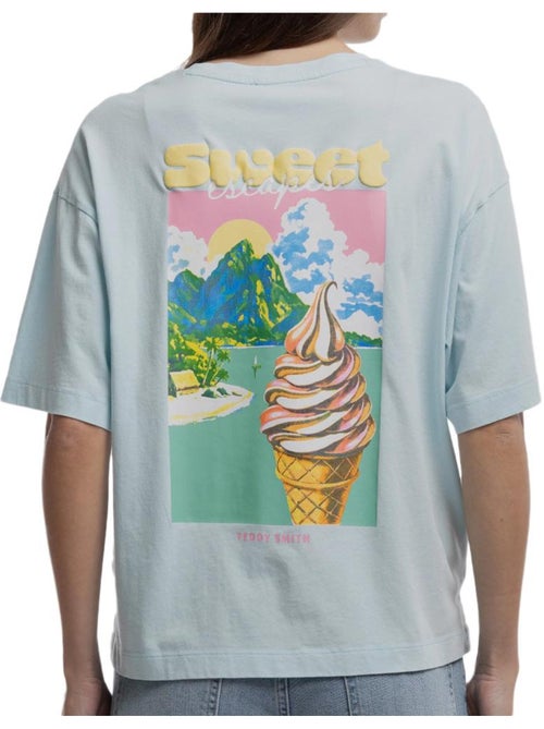 Camiseta teddy smith para mujer - Kiabi