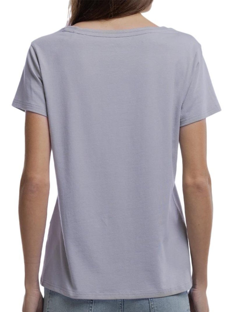 Camiseta Teddy Smith para Mujer Azul - Kiabi