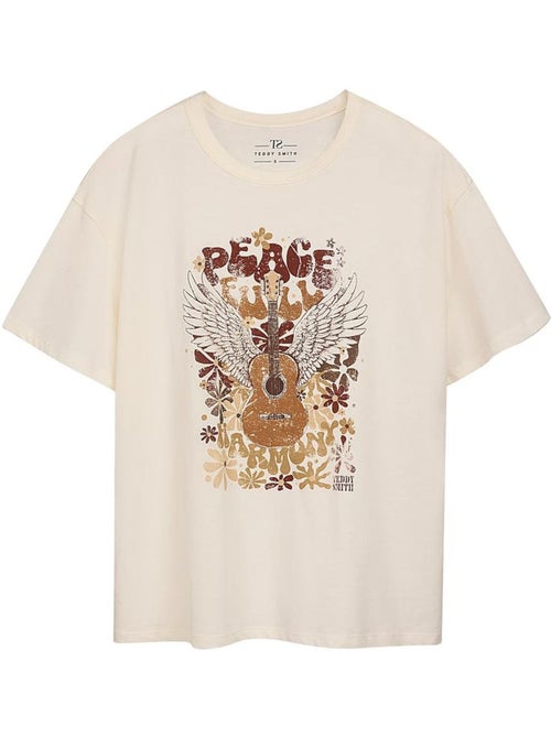 Camiseta teddy smith para mujer - Kiabi Camiseta teddy smith para mujer - Kiabi