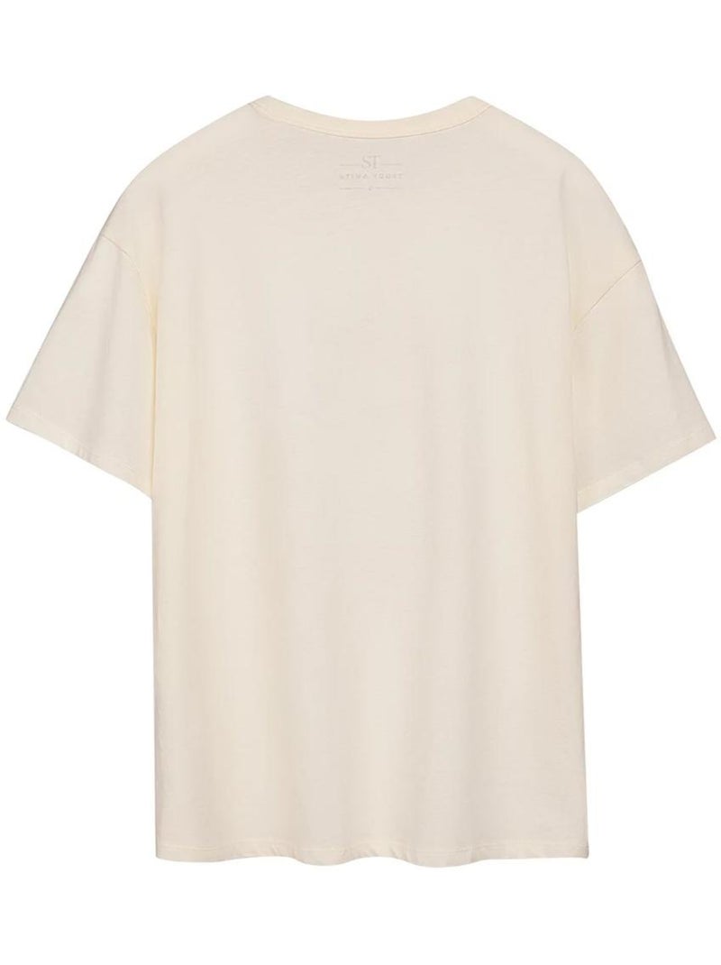 Camiseta teddy smith para mujer Blanco - Kiabi