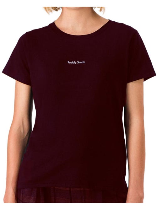 Camiseta Teddy Smith para Mujer - Kiabi Camiseta Teddy Smith para Mujer - Kiabi