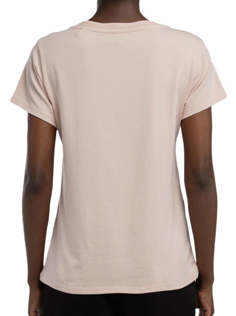 Camiseta teddy smith para mujer Rosa - Kiabi