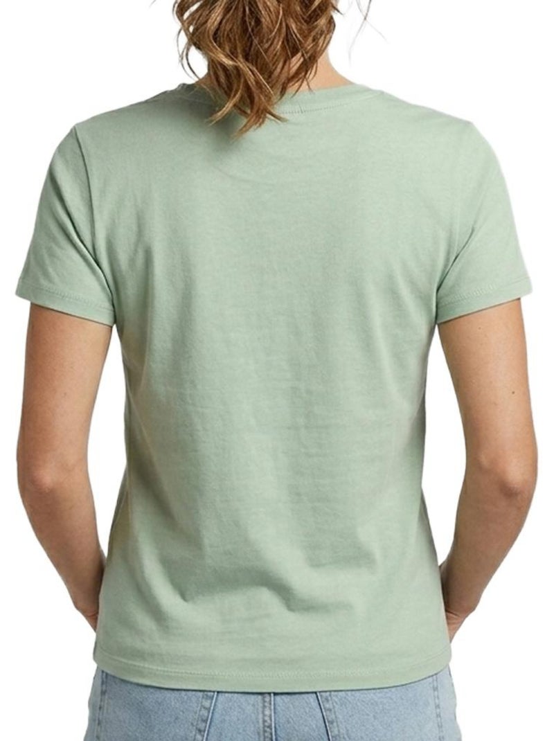 Camiseta Teddy Smith para Mujer Verde - Kiabi