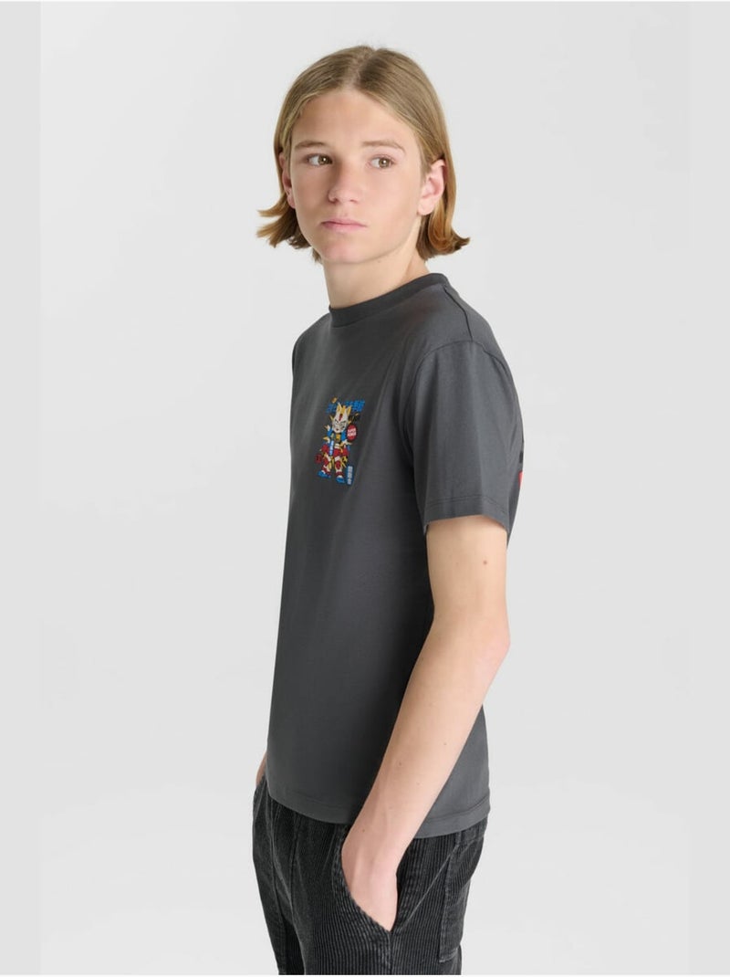 Camiseta TEGABO Negro - Kiabi
