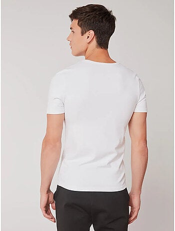 Camiseta termal de hombre de manga corta en tejido de modal