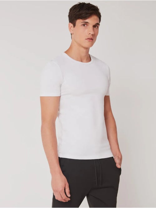 Camiseta termal de hombre de manga corta en tejido de modal - Kiabi Camiseta termal de hombre de manga corta en tejido de modal - Kiabi