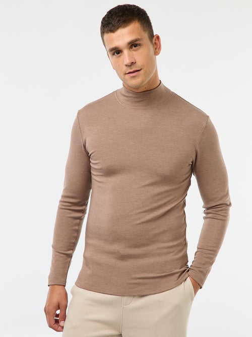 Camiseta térmica de cuello alto - Kiabi