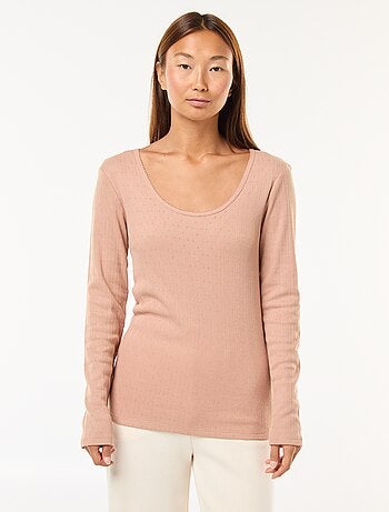 Camiseta de manga larga termorreguladora