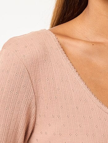 Camiseta de manga larga termorreguladora