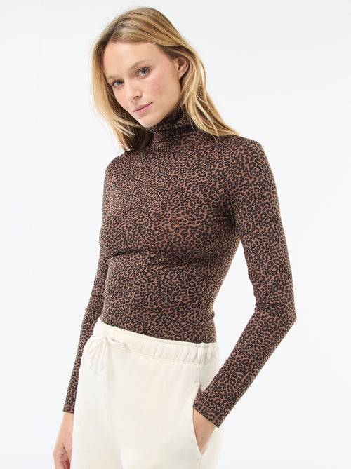 Camiseta térmica efecto segunda piel - Kiabi