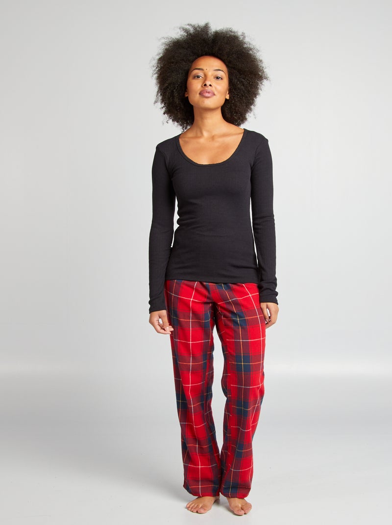 Camiseta termorreguladora negro - Kiabi