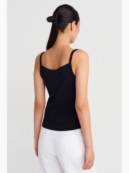 Camiseta texturizada de algodón modal dilvin - Kiabi Camiseta texturizada de algodón modal dilvin - Kiabi