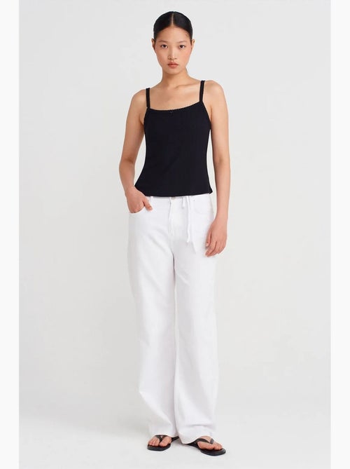 Camiseta texturizada de algodón modal dilvin - Kiabi Camiseta texturizada de algodón modal dilvin - Kiabi