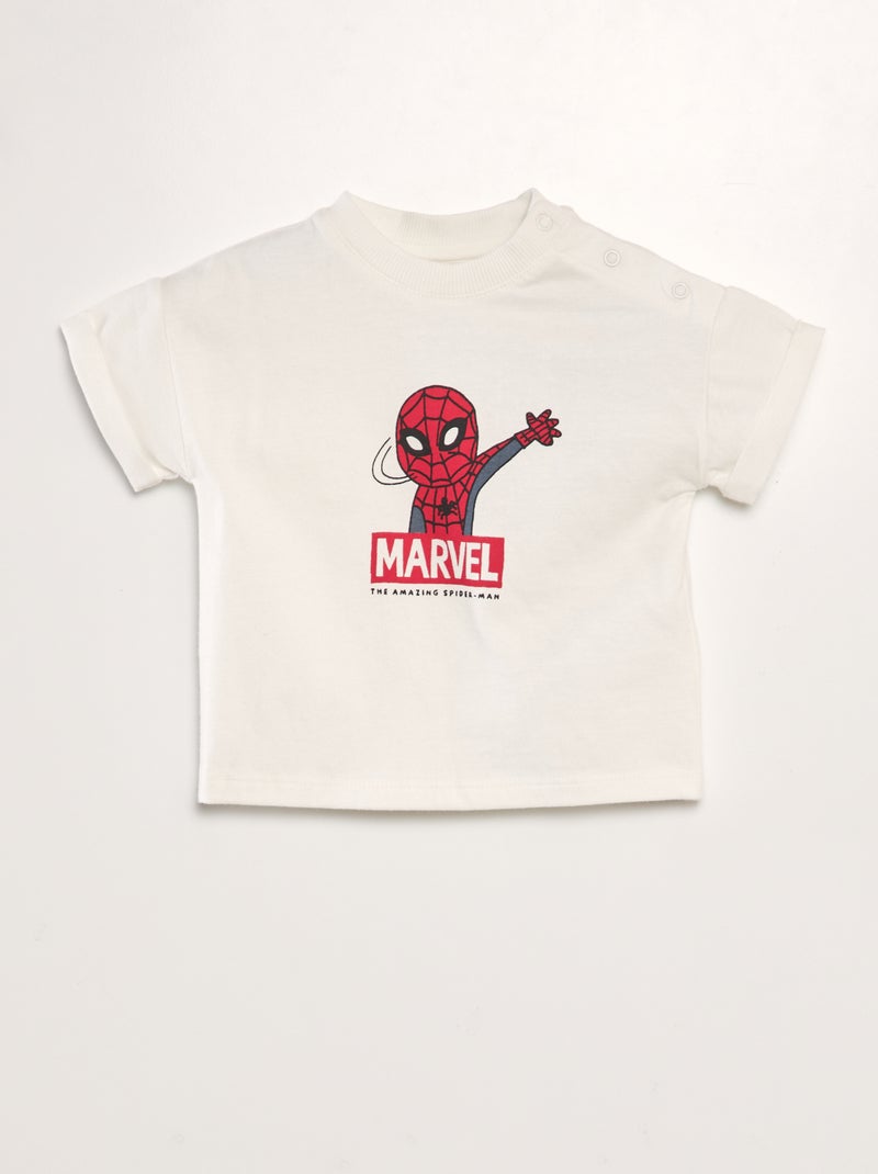 Camiseta 'The Amazing Spider-Man' de 'Marvel' BLANCO - Kiabi
