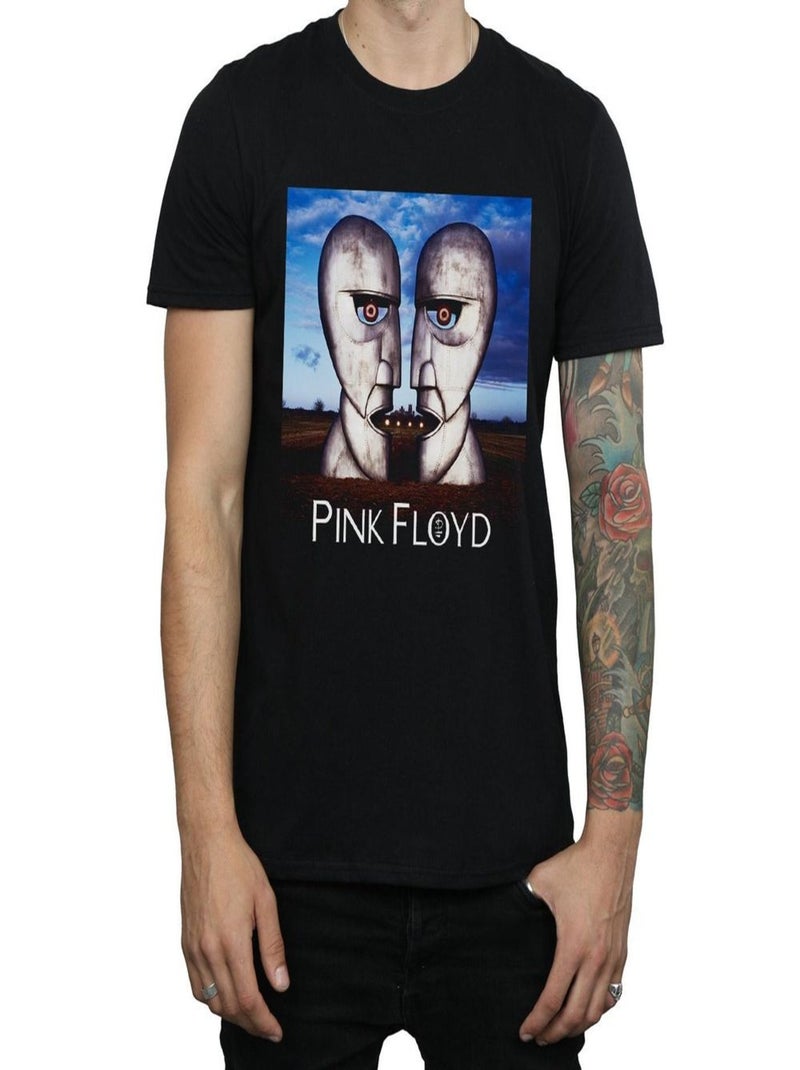 Camiseta the division bell de algodón para hombre - pink floyd Negro - Kiabi