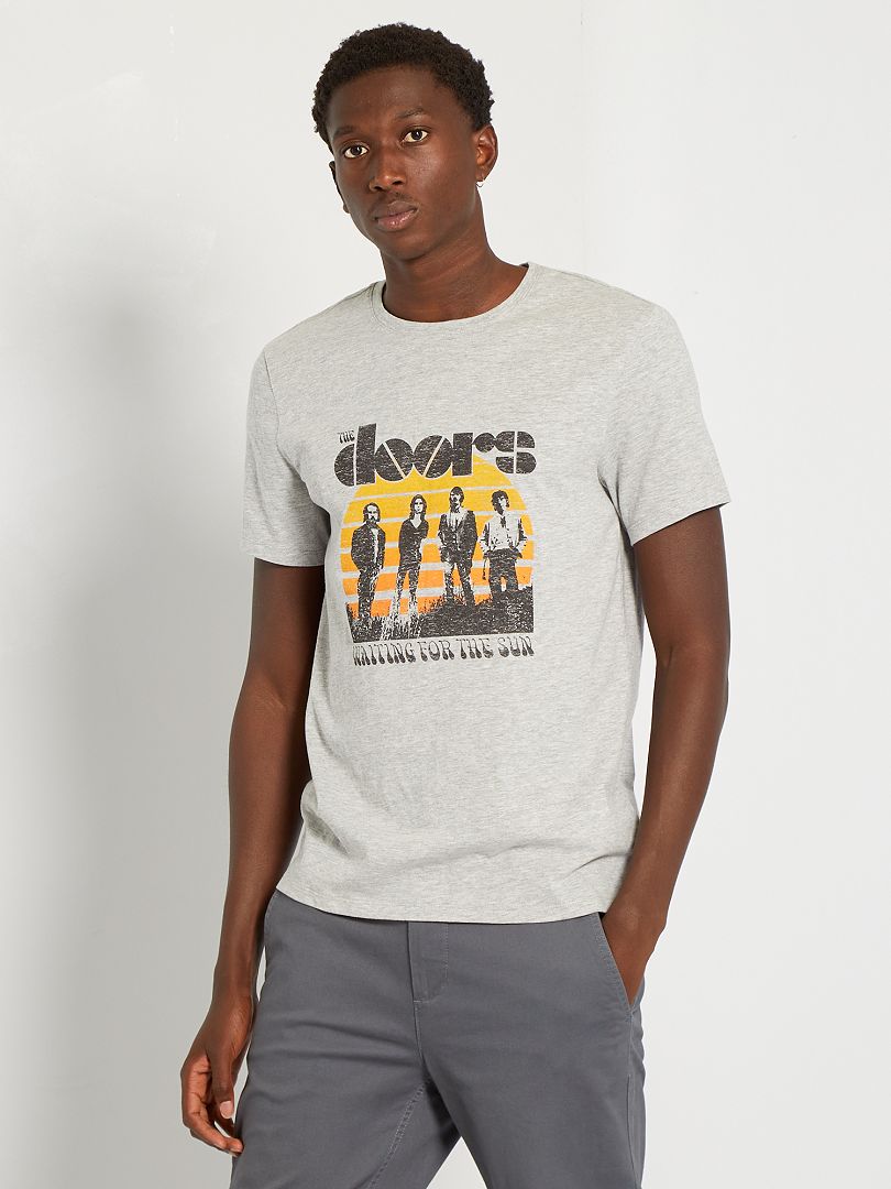 Camiseta 'The Doors' GRIS - Kiabi